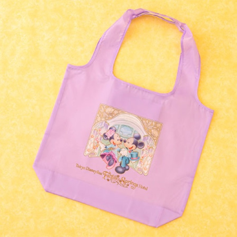 Fantasy springs Tokyo Disneyland hotel eco tote bag NWT